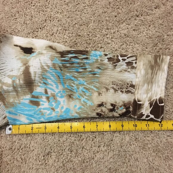 Eccentric Animal Print Button Down Dress Shirt - Picture 16 of 16